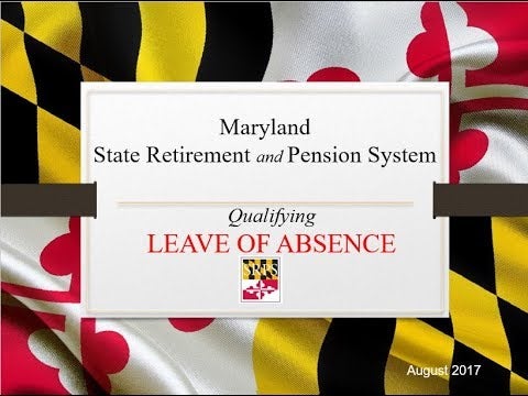 Leave of Absence Video - Maryland State Retirement and Pension System