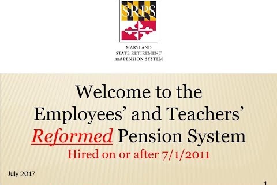 Employees’ and Teachers Reformed Pension System Video